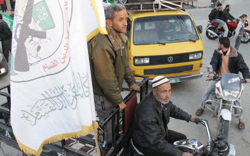 طوفان أخضر يجوب رفح (صور)