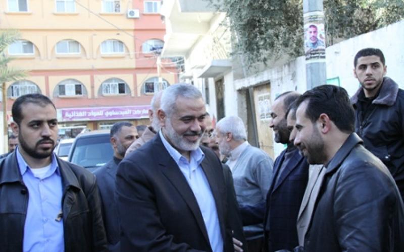 بالصور.. هنية: يد حماس ممدودة للمصالحة