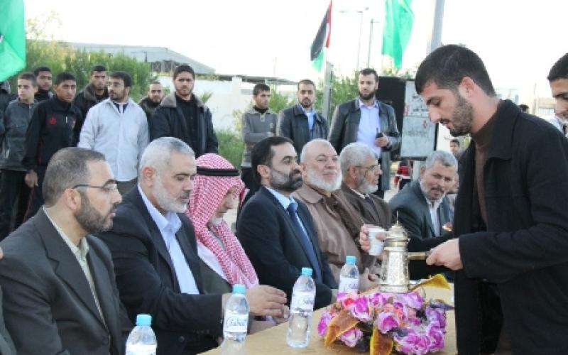 بالصور.. هنية: يد حماس ممدودة للمصالحة