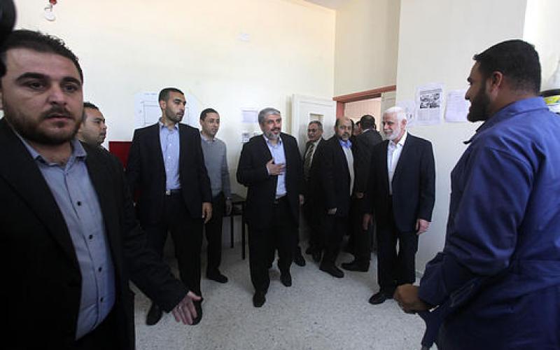 صور.. مشعل يزور الإسلامية والبيوت المدمرة