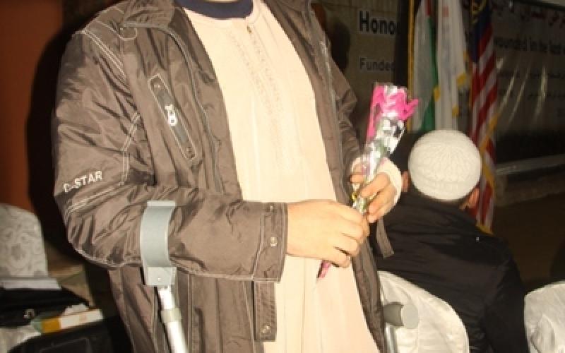 صور.. تكريم جرحى العدوان على غزة بالمتحف