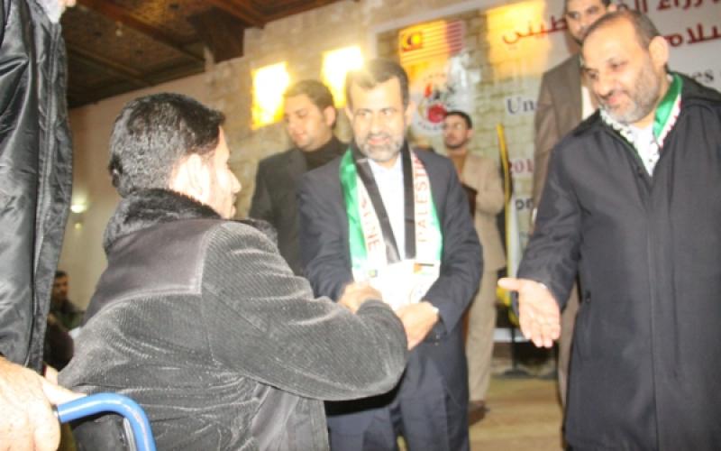 صور.. تكريم جرحى العدوان على غزة بالمتحف