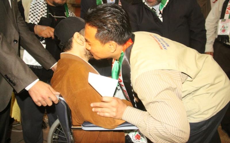 صور.. تكريم جرحى العدوان على غزة بالمتحف