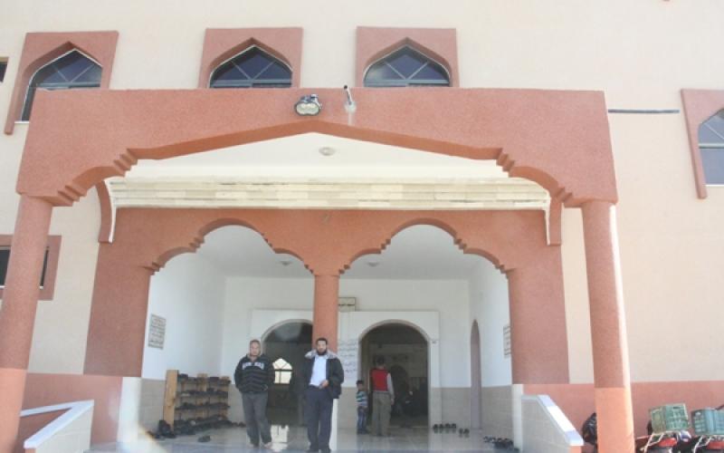 صور.. افتتاح مسجد الدوحة في شمال قطاع غزة