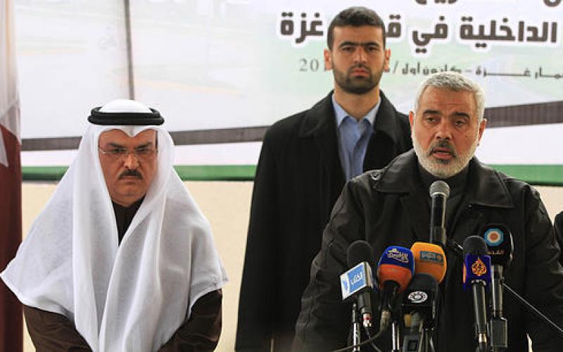 صور..بدء الإعمار القطري لغزة يعلنه هنية