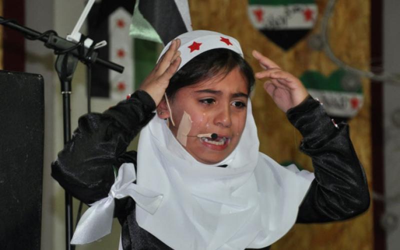 بالصور..فلسطينيو 48 يتضامنون مع ثورة سوريا