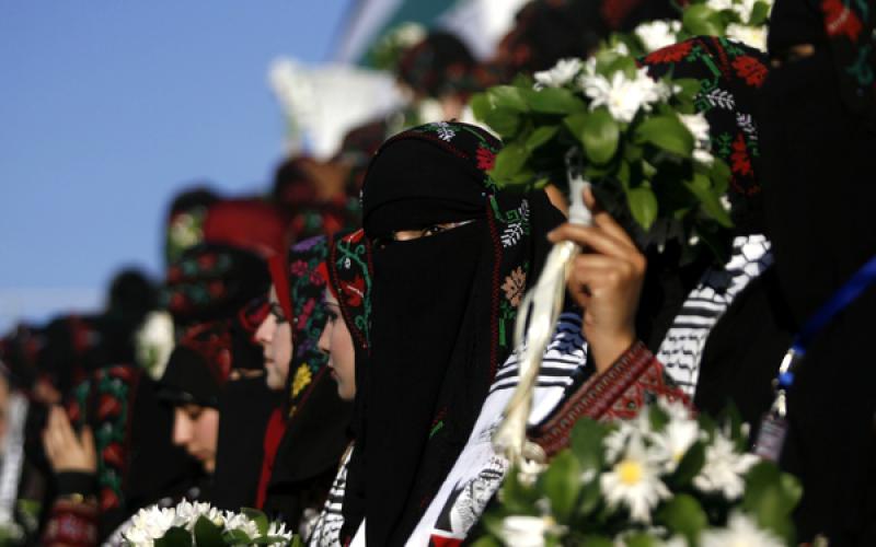 صور.. زفاف جماعي بمحافظة رفح جنوب القطاع