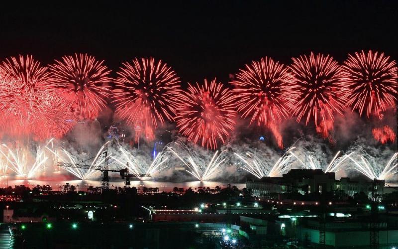صور .. احتفالات بالعيد الوطني القطري