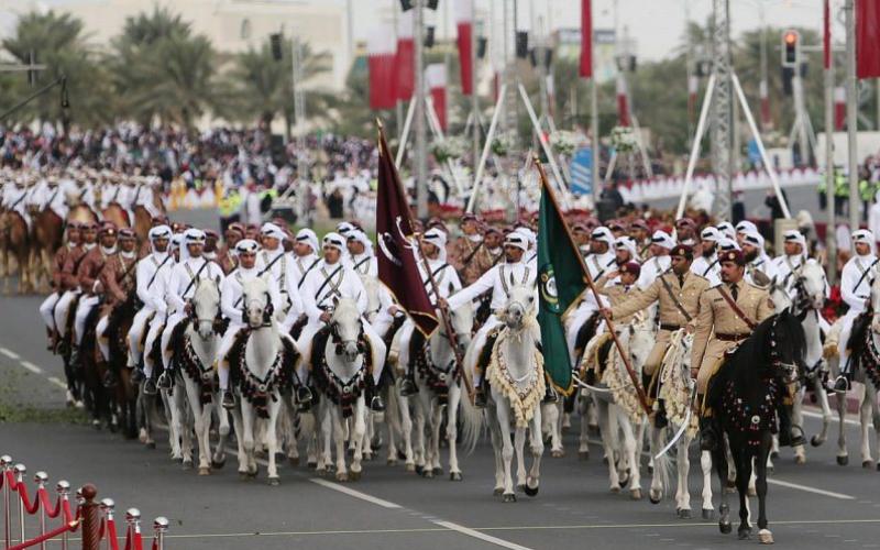 صور .. احتفالات بالعيد الوطني القطري