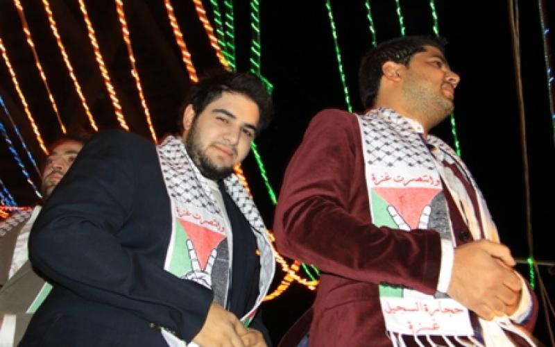 بالصور..طيور الجنة تنشد وانتصرت غزة