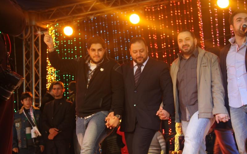 صور .. حفل طيور الجنة في إستاد خان يونس