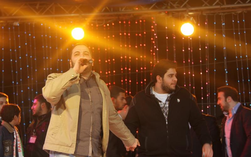 صور .. حفل طيور الجنة في إستاد خان يونس