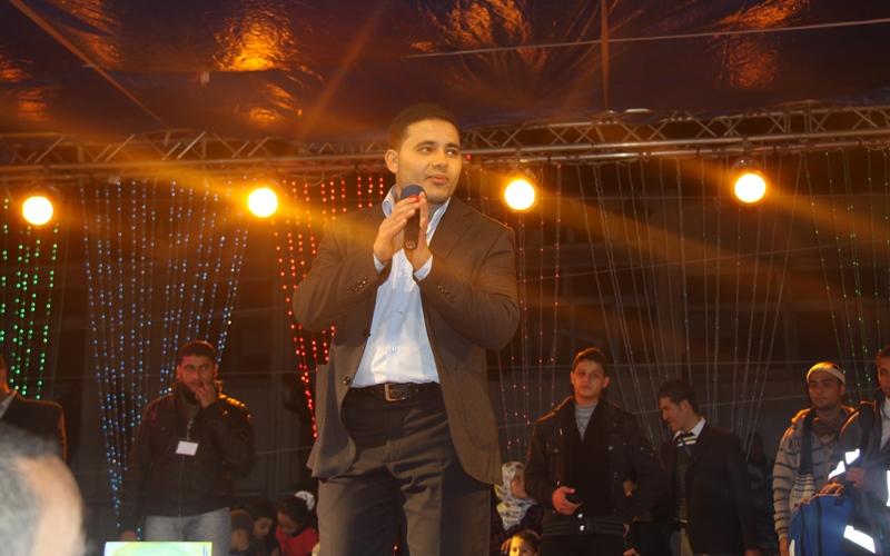 صور .. حفل طيور الجنة في إستاد خان يونس