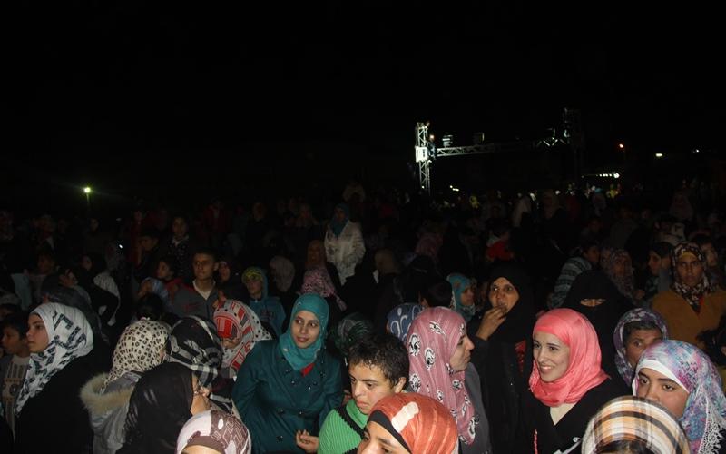 صور .. حفل طيور الجنة في إستاد خان يونس