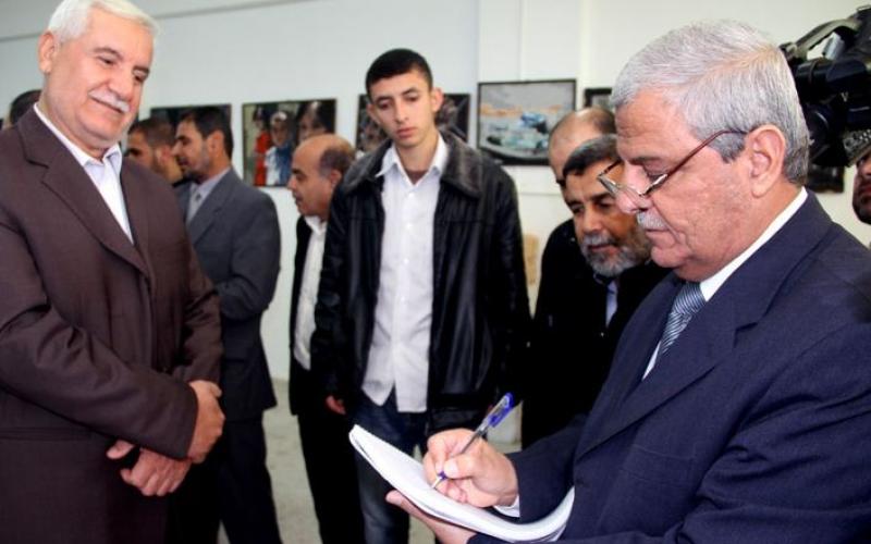 بالصور.. افتتاح معرض إبداع بجامعة الأقصى