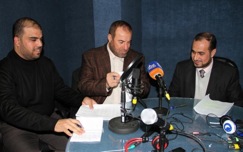 صور.. افتتاح إذاعة " الفلسطينية"  (98 FM)