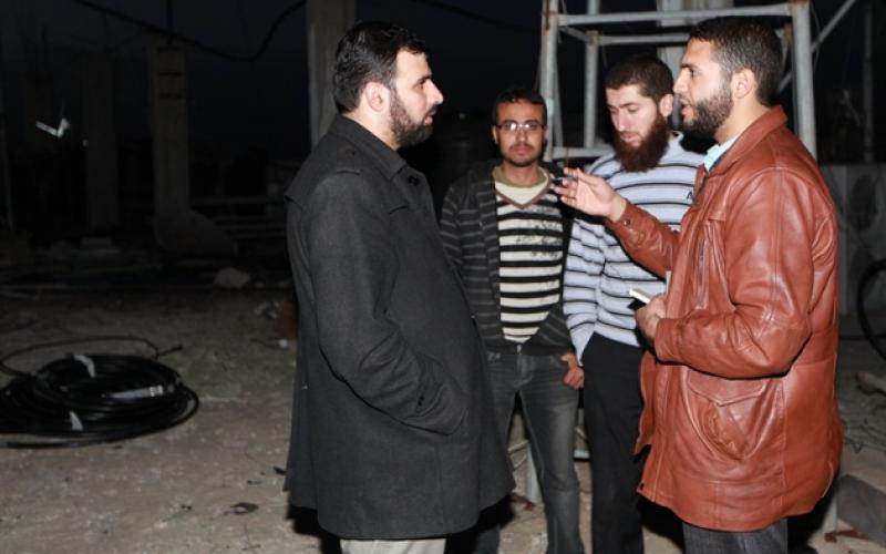 صور.. افتتاح إذاعة " الفلسطينية"  (98 FM)