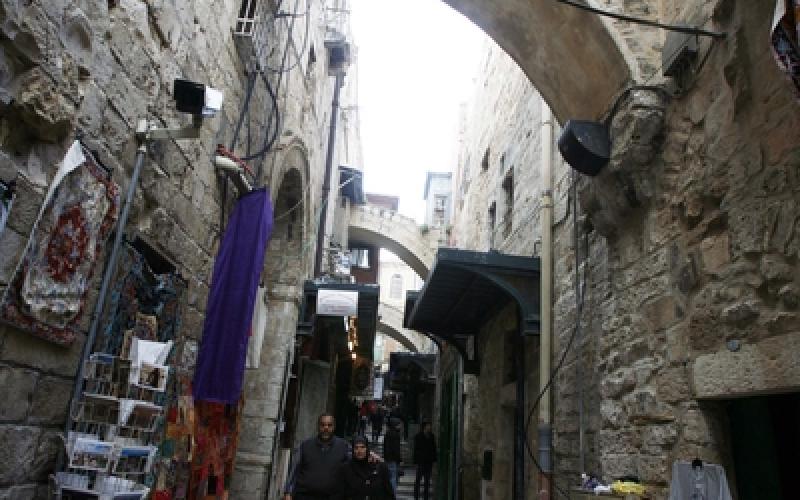 صور.. الباعة والمحلات التجارية بالقدس المحتلة