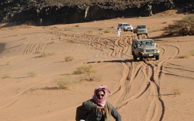 صور.. رياضة التزلج على الرمل