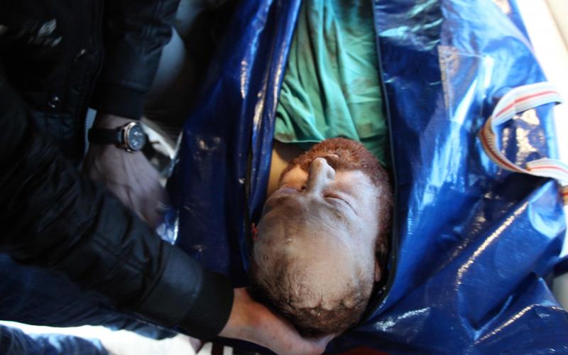 صور.. جنازة الشهيد "الصقر" في ادلب