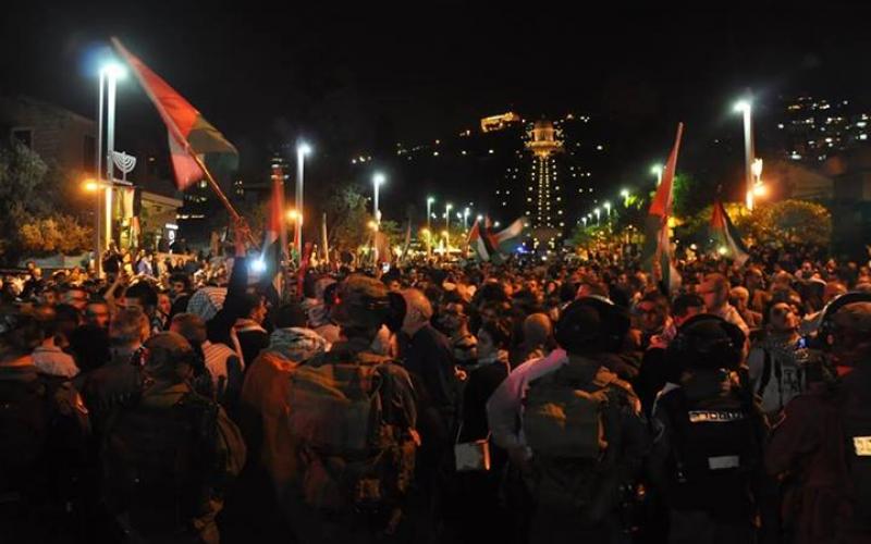 بالصور: حيفا تنتفض في وجه "برافر"