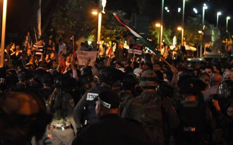 بالصور: حيفا تنتفض في وجه "برافر"