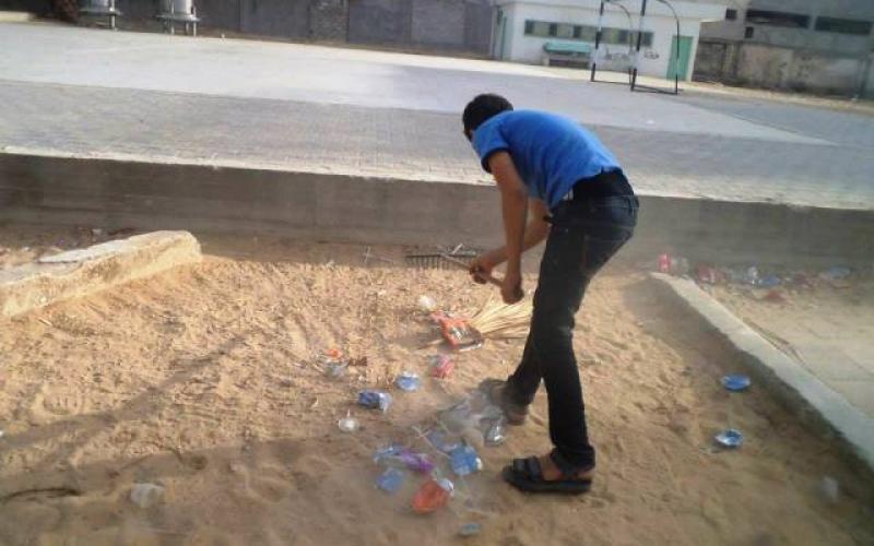 بالصور: الكتلة تختتم مشروع "مدرستي أجمل"