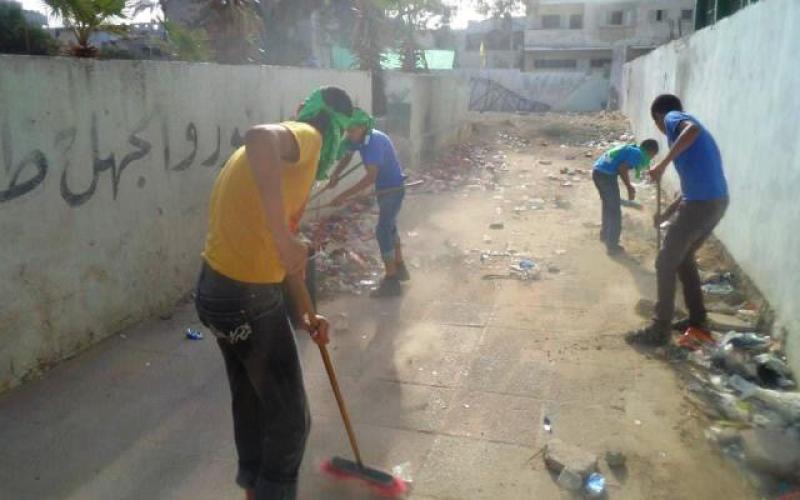 بالصور: الكتلة تختتم مشروع "مدرستي أجمل"