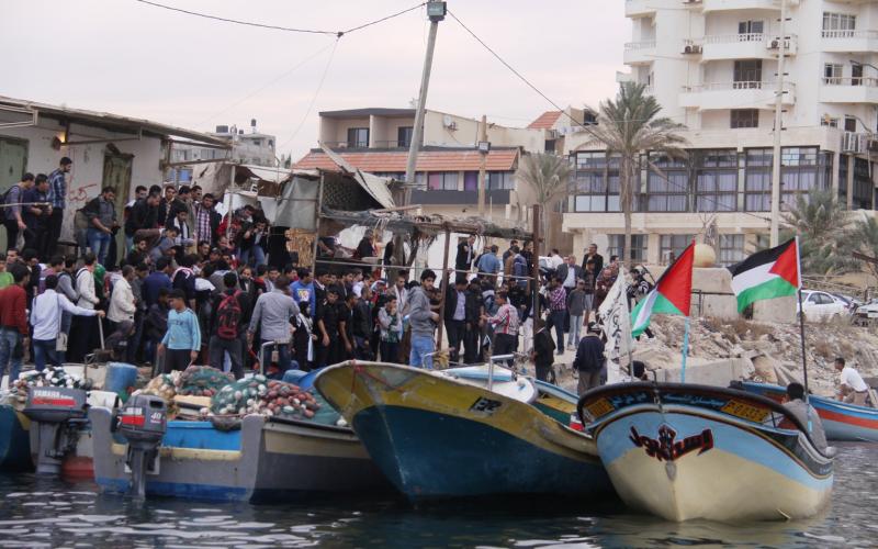 صور: بدء فعالية كسر الحصار البحري