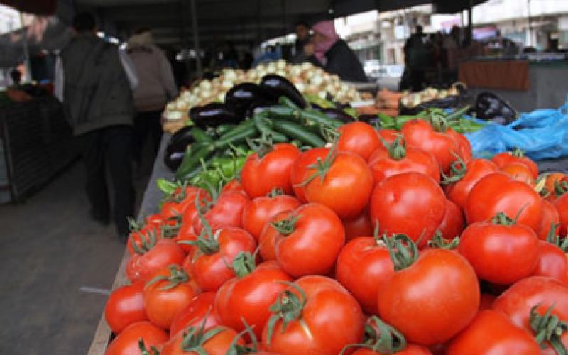بالصور: الخضار..  عرض وفير وإقبال ضعيف