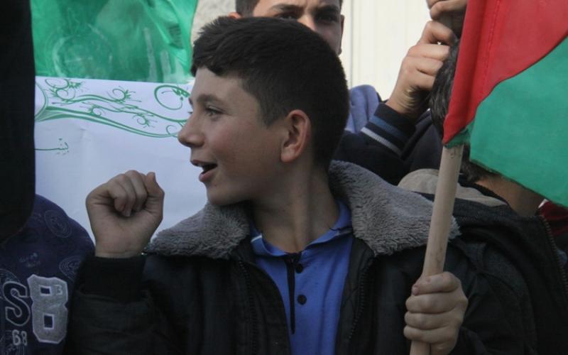 صور: اعتصام للتنديد بــ" برافر" ببيت حانون