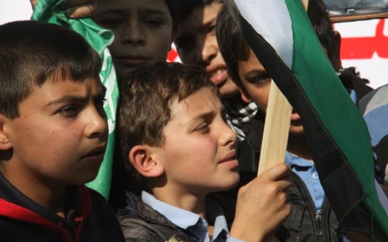 صور: اعتصام للتنديد بــ" برافر" ببيت حانون
