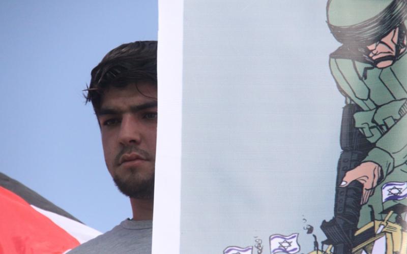 صور: اعتصام للتنديد بــ" برافر" ببيت حانون