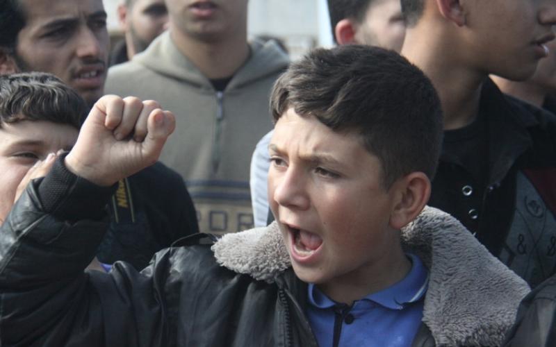 صور: اعتصام للتنديد بــ" برافر" ببيت حانون