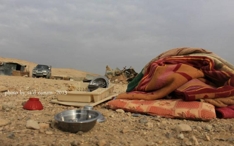 بالصور:الاحتلال يهدم منزلين بالأغوار