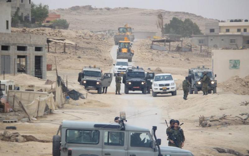 بالصور:الاحتلال يهدم منزلين بالأغوار