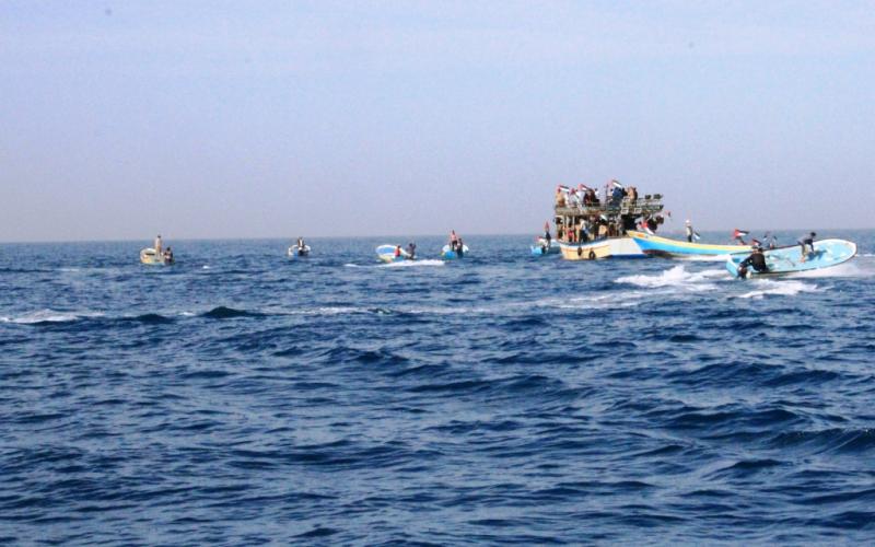 صور: قافلة كسر الحصار البحري