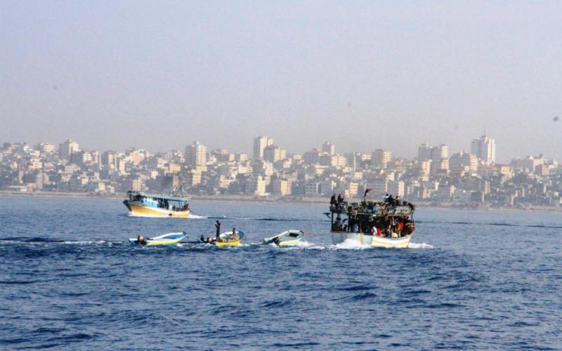 صور: قافلة كسر الحصار البحري