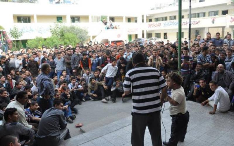 الكتلة برفح  تنظم فعالية "المسرح المتنقل"