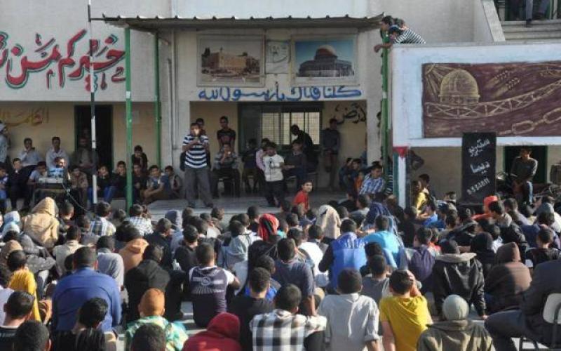 الكتلة برفح  تنظم فعالية "المسرح المتنقل"