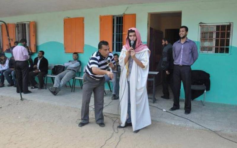 الكتلة برفح  تنظم فعالية "المسرح المتنقل"