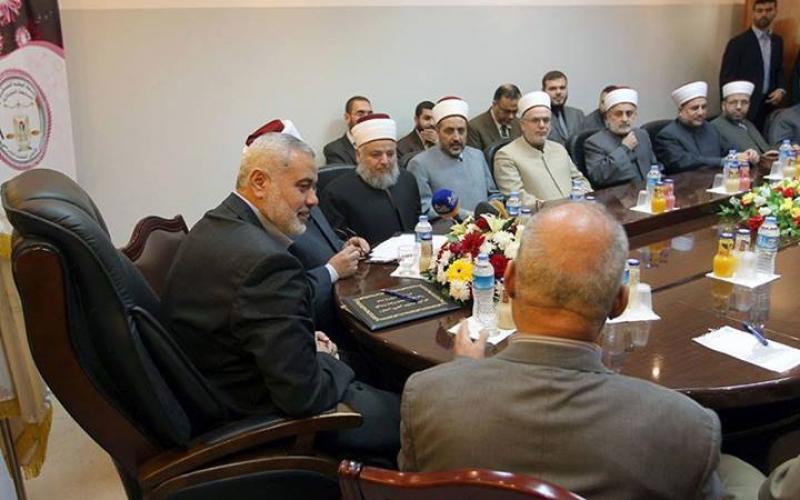 صور: هنية يزور ديوان القضاء الشرعي