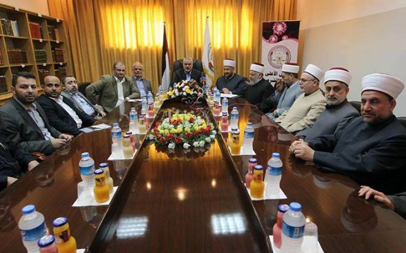 صور: هنية يزور ديوان القضاء الشرعي