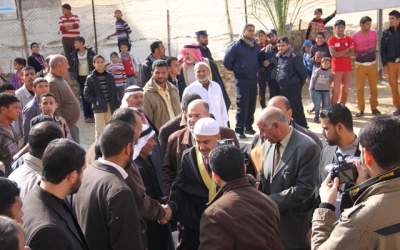 صور: افتتاح مسجد "التوبة" بخانيونس
