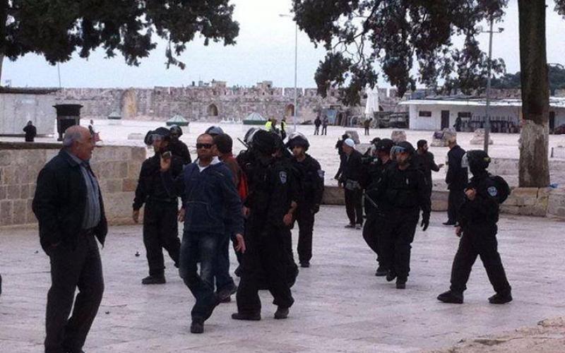 صور: اقتحام الاحتلال للمسجد الأقصى اليوم