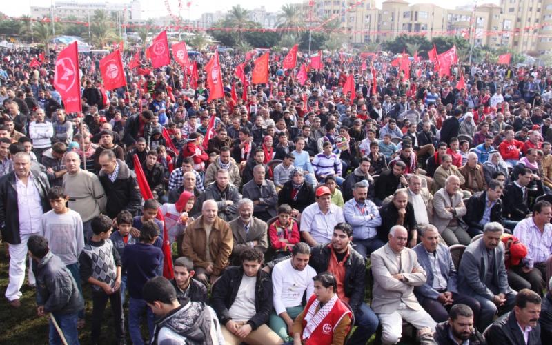 صور: "الشعبية" تحتفل بانطلاقتها الـ (46)