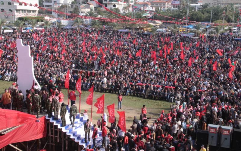 صور: "الشعبية" تحتفل بانطلاقتها الـ (46)