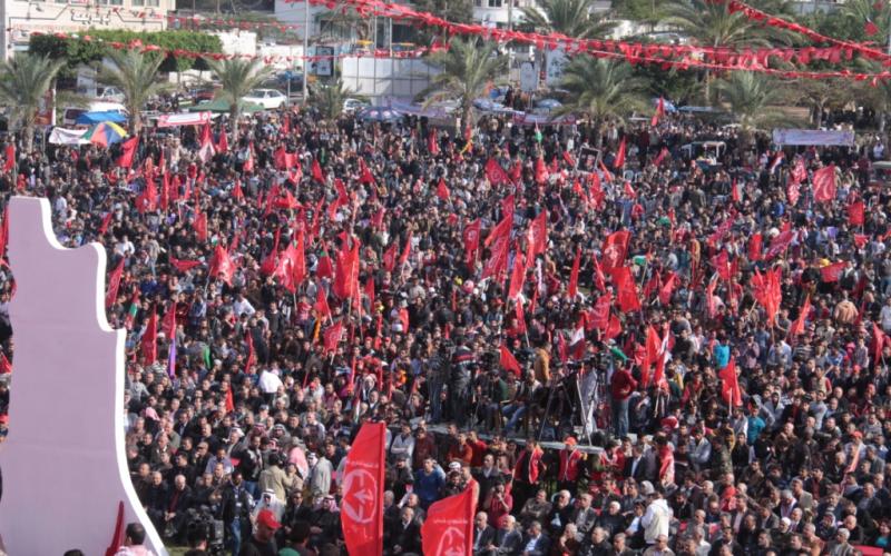 صور: "الشعبية" تحتفل بانطلاقتها الـ (46)