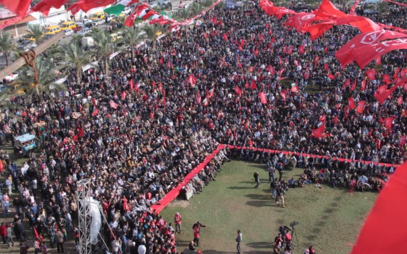 صور: "الشعبية" تحتفل بانطلاقتها الـ (46)