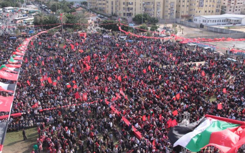 صور: "الشعبية" تحتفل بانطلاقتها الـ (46)